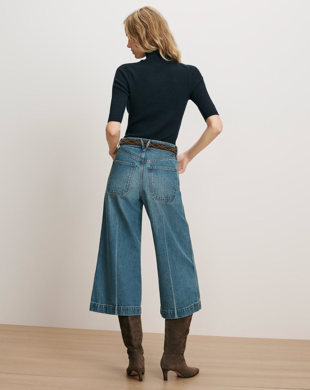 Marlowe Patch-Pocket Culotte