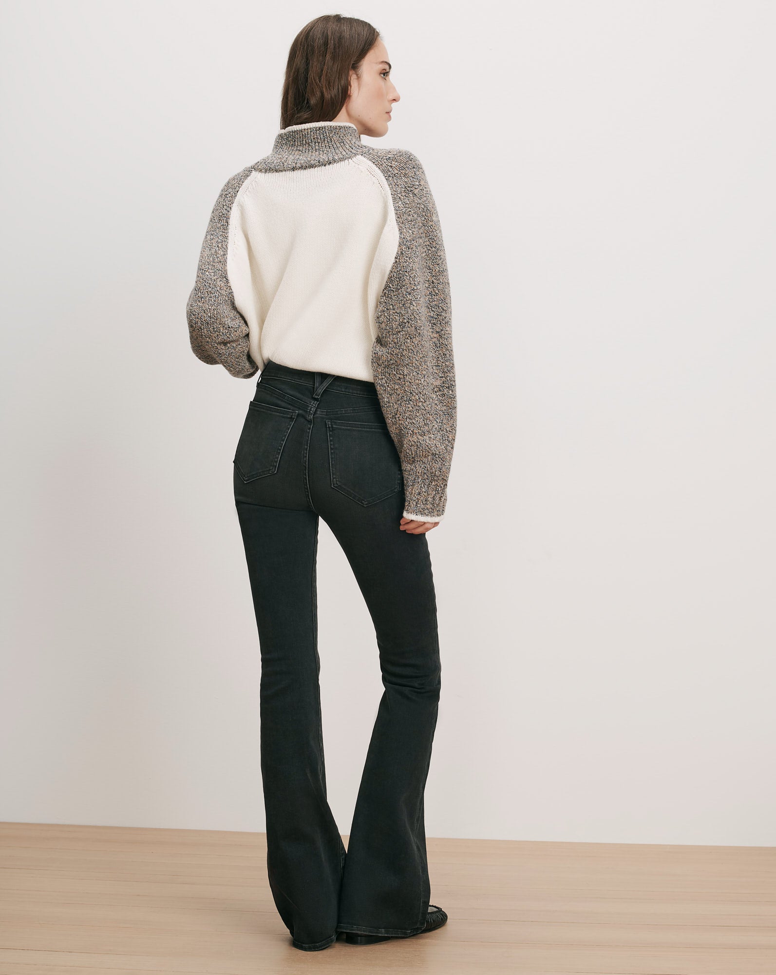 Beverly Mid-Rise Skinny-Flare Jean