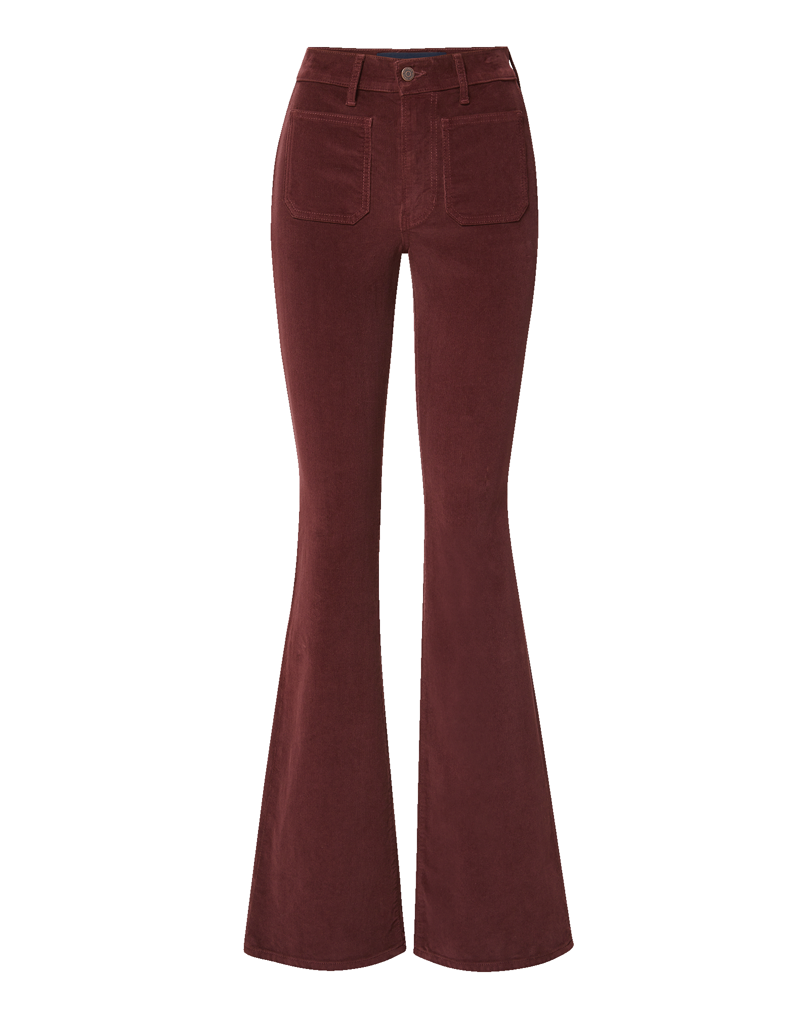 Beverly Corduroy Skinny-Flare Pant