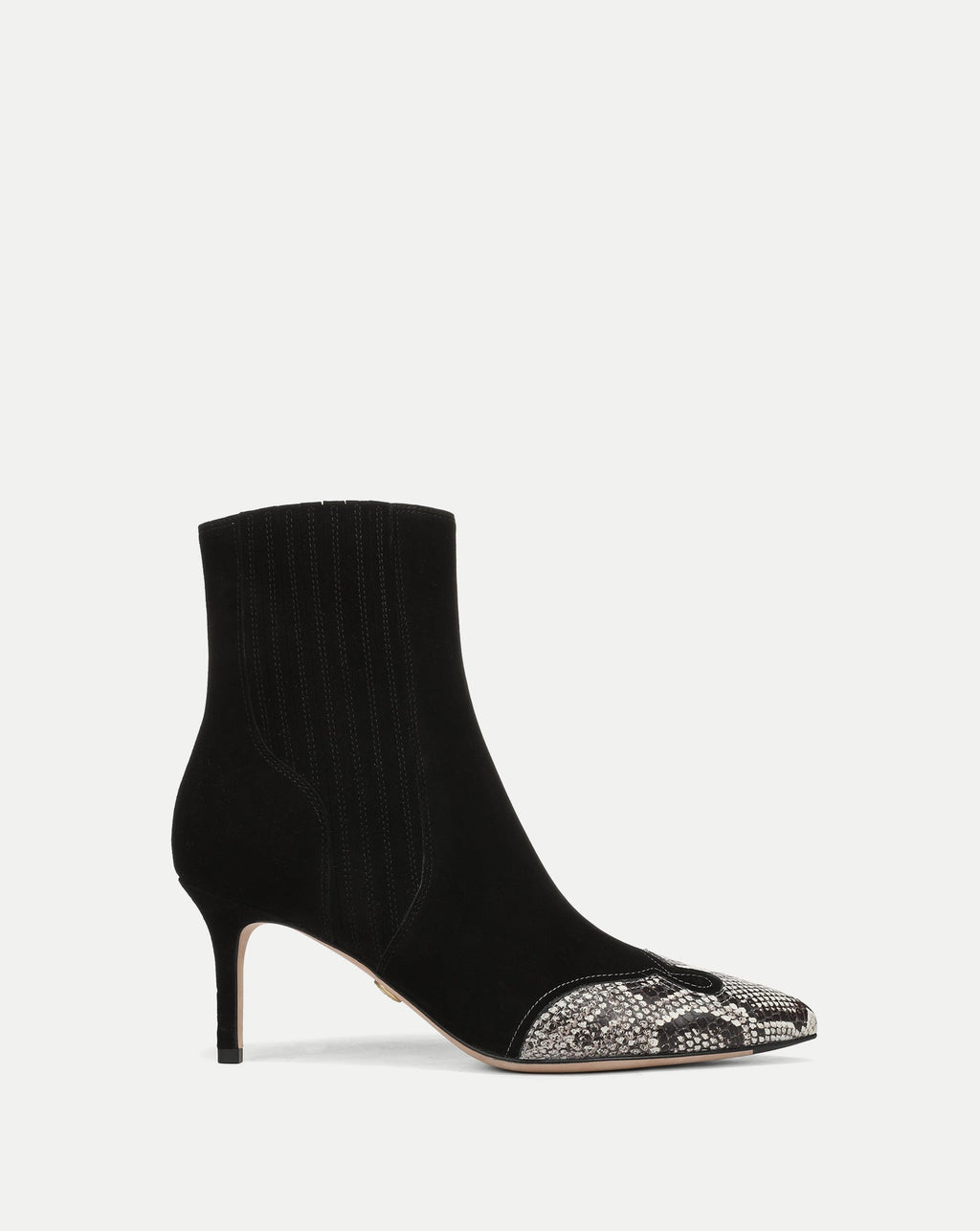 Lisa Western Mid-Heel Ankle-Boot