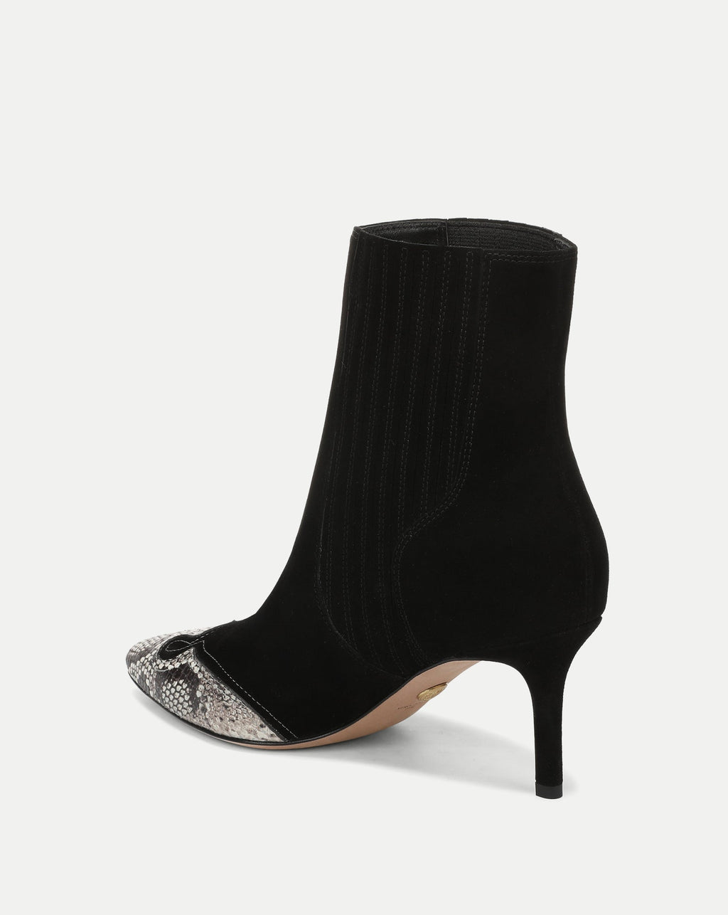Lisa Western Mid-Heel Ankle-Boot