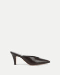 Rochelle Snake-Embossed Mule