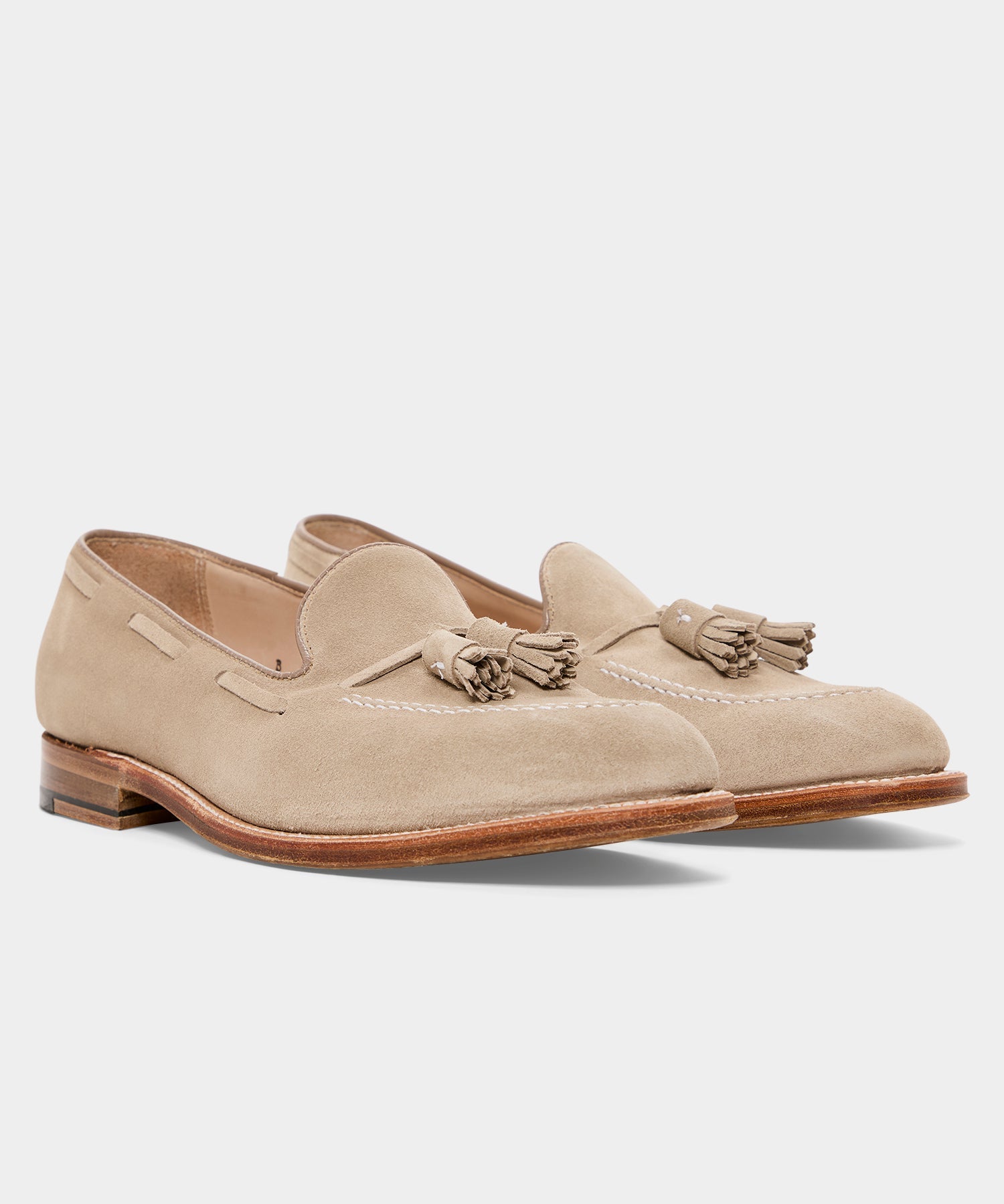 Todd Snyder x Alden Suede Tassel Loafer