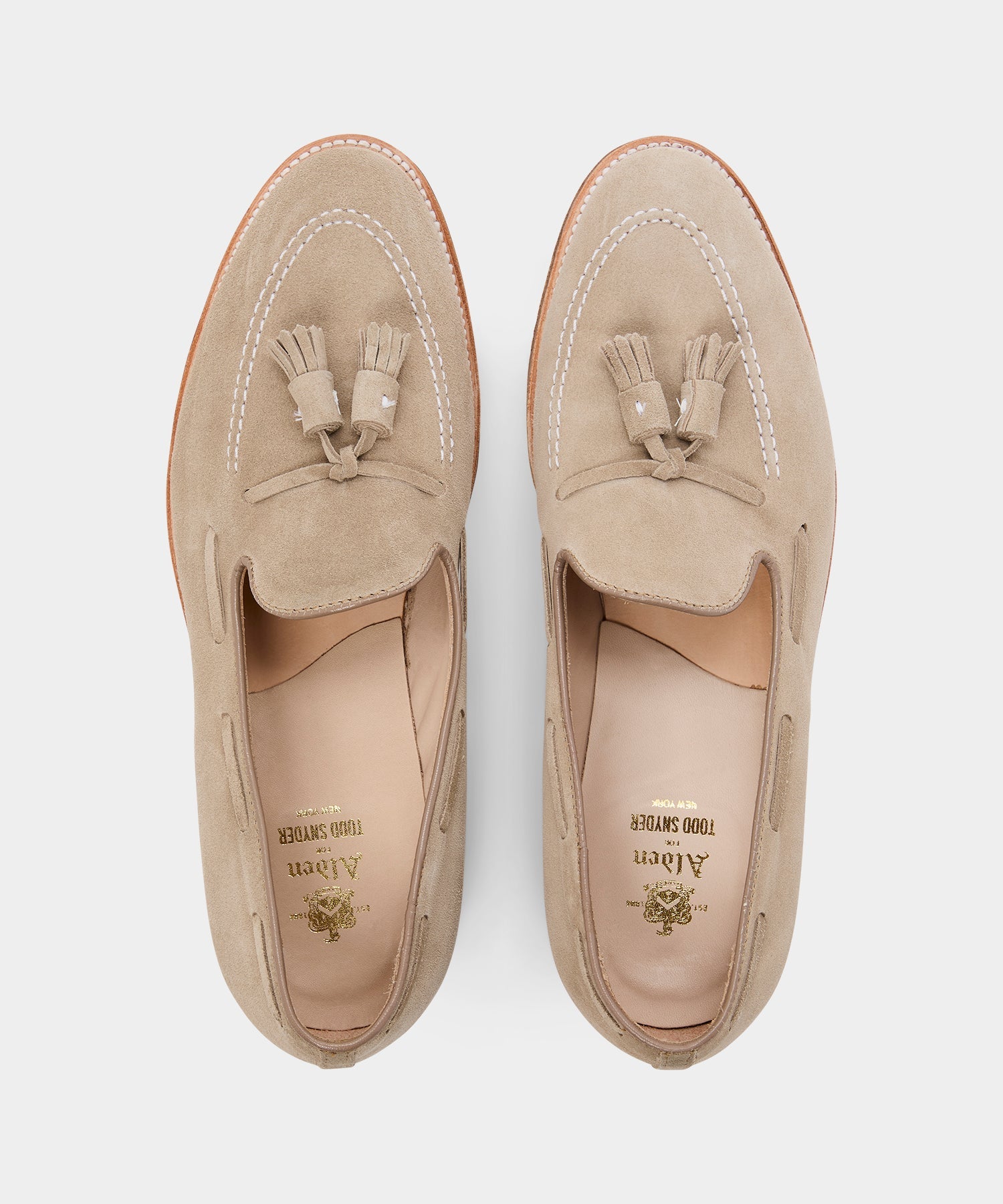 Todd Snyder x Alden Suede Tassel Loafer