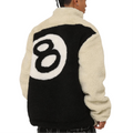 STUSSY - BALL FLEECE REVERSIBLE JACKET