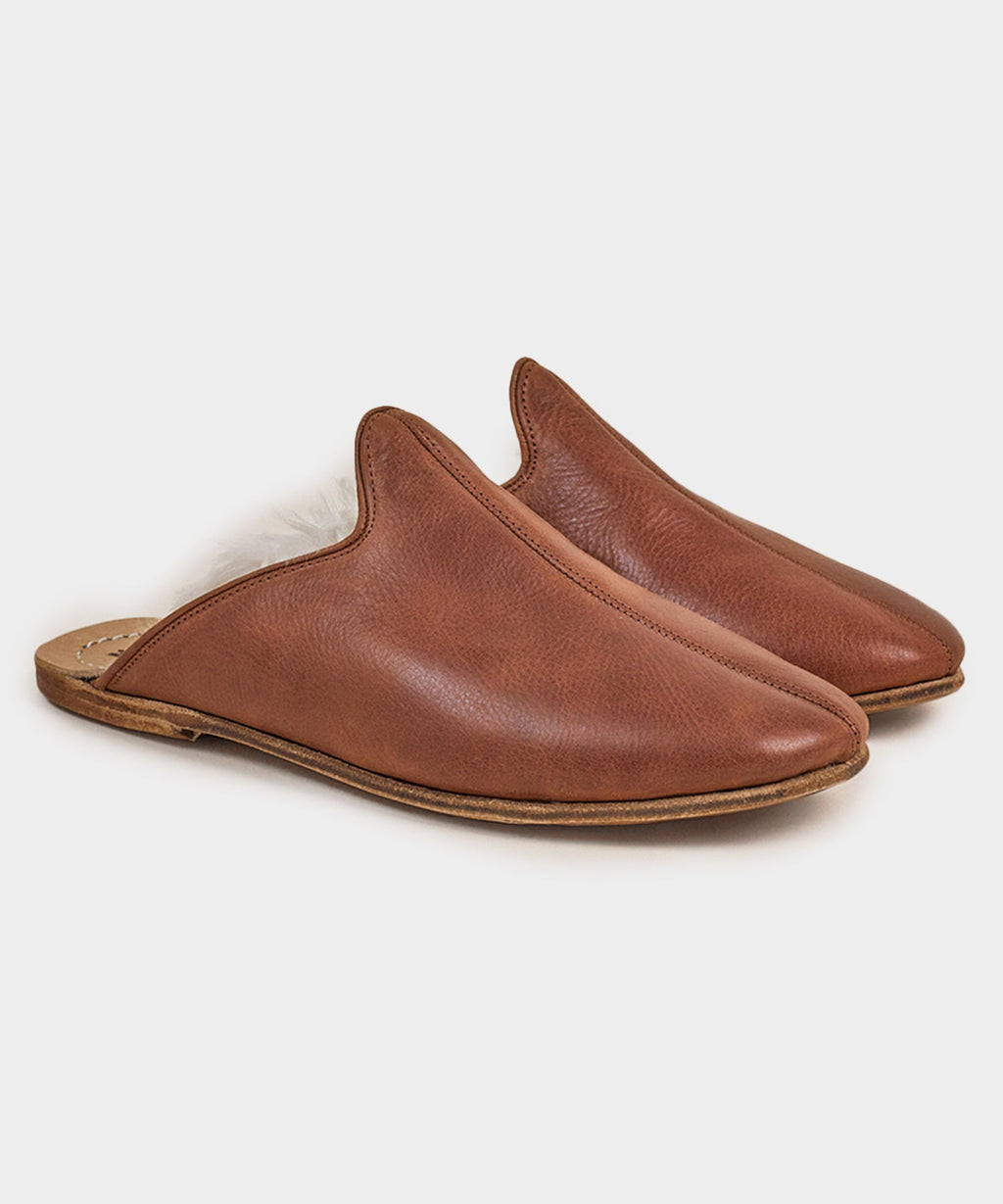 Sabah Baba Shearling Slide