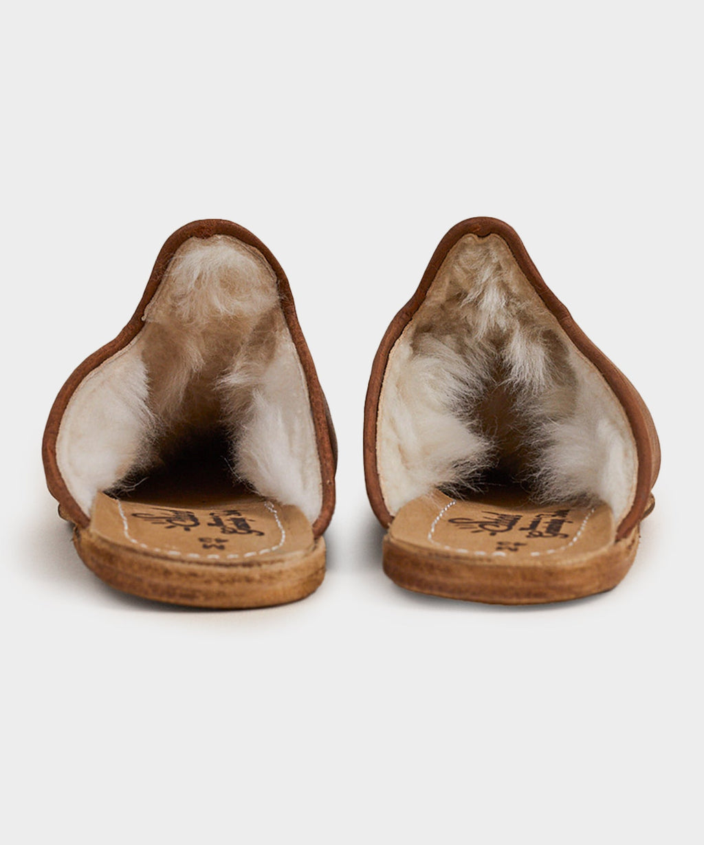 Sabah Baba Shearling Slide