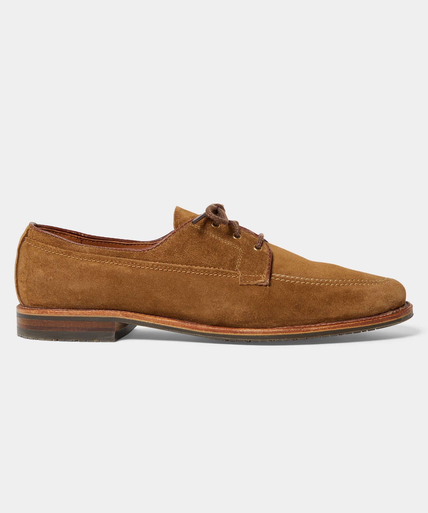 Alden Mocc Toe Suede Blucher