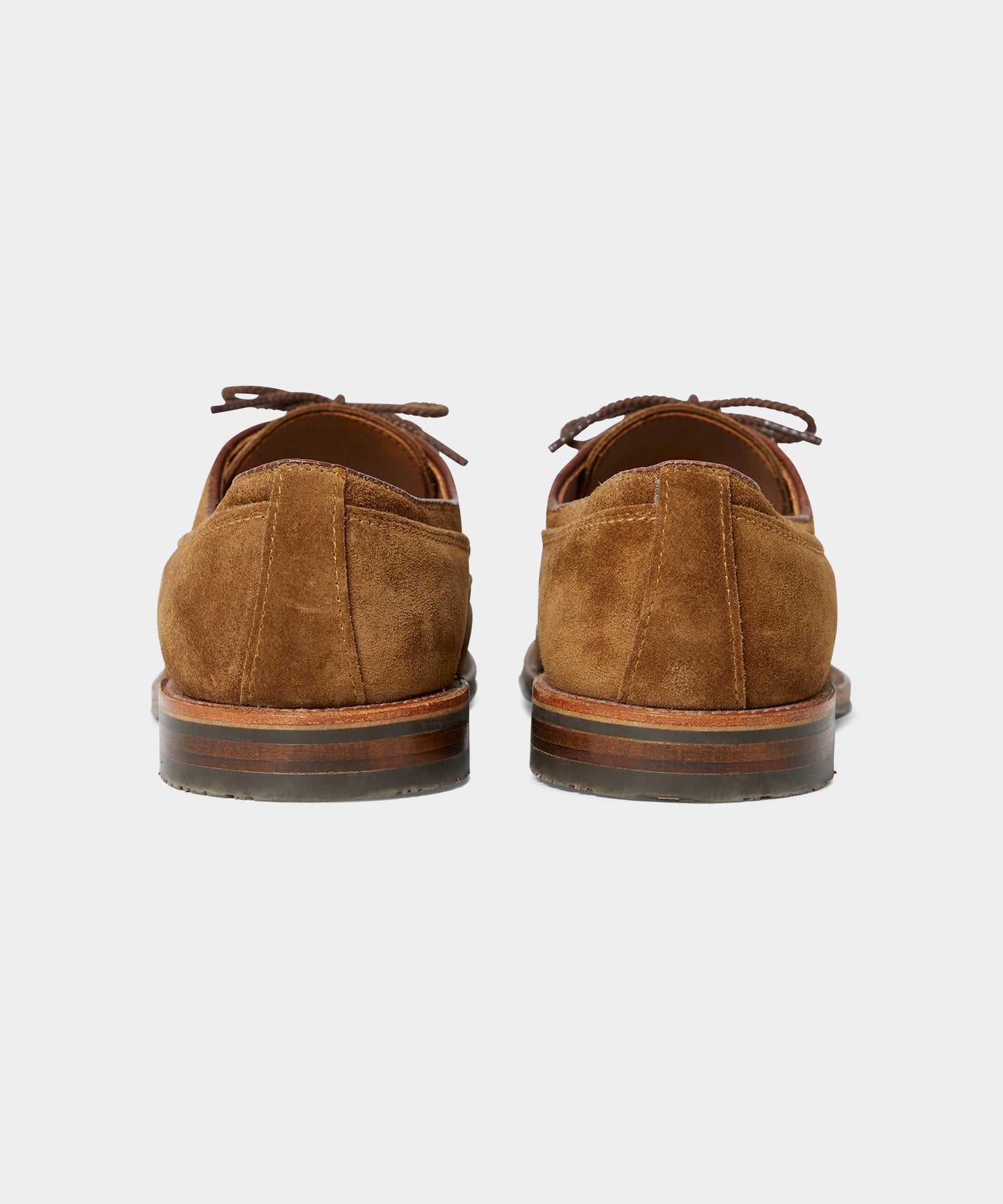 Alden Mocc Toe Suede Blucher