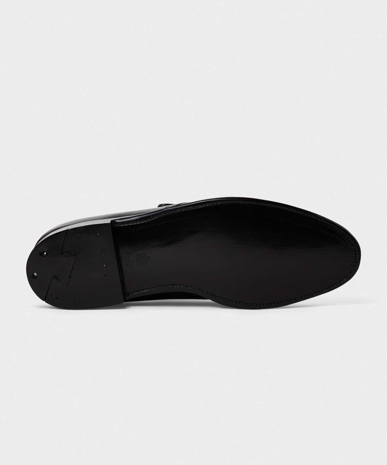 Alden Plain Toe Monk Strap Shoe