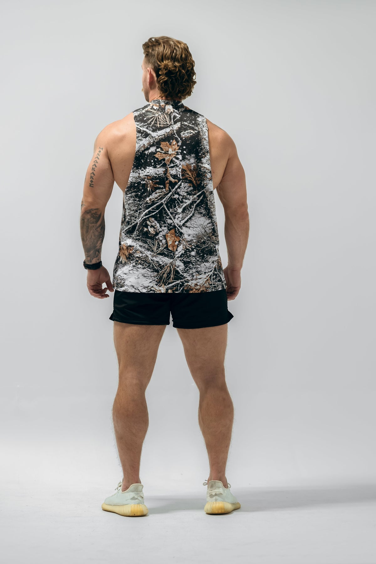 Cut Off Tank - Arctic Camo
