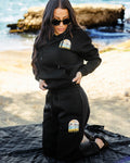 Women's Ocean Front Sweatpants - Black