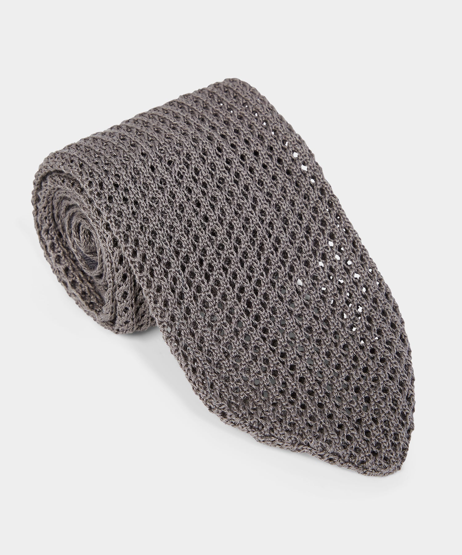 Italian Silk Open Weave Knit Tie