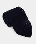 Italian Cotton Open Weave Knit Tie