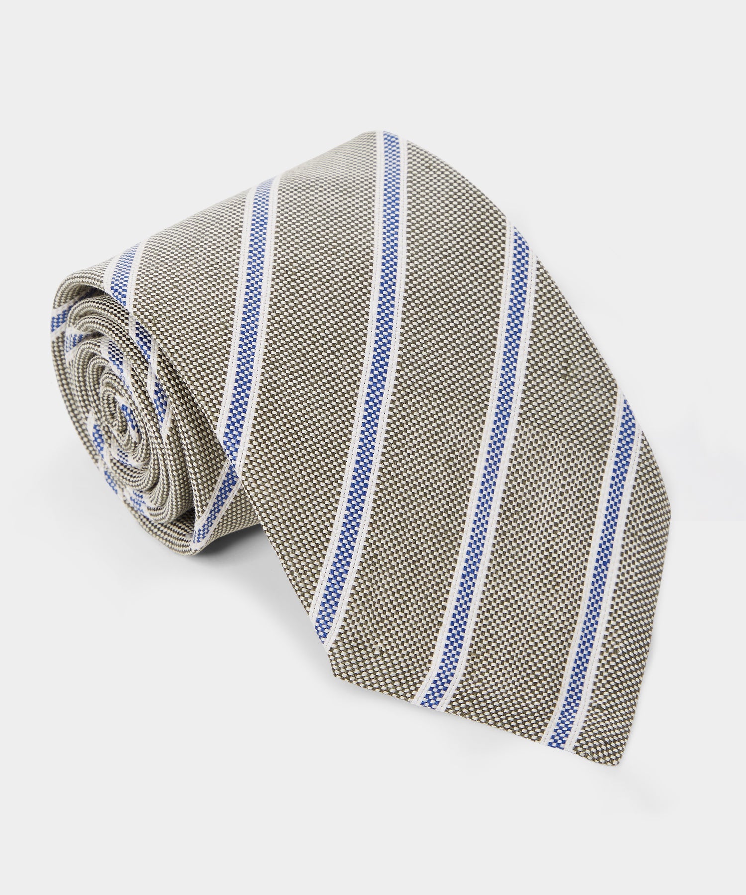 Italian Cotton Regimental Striped Tie