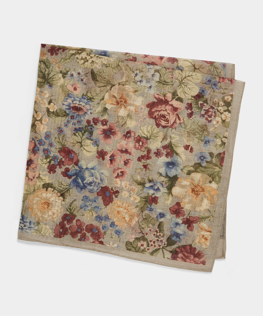 Italian Garden Floral Neckerchief