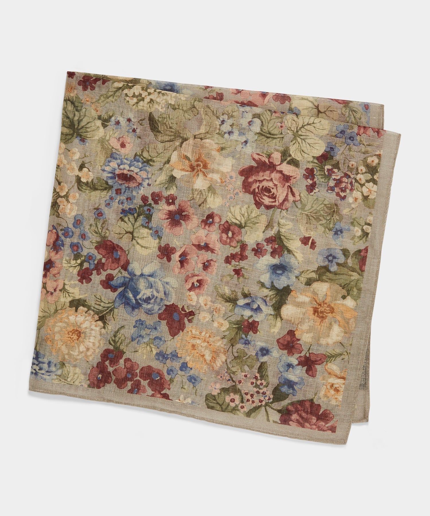 Italian Garden Floral Neckerchief