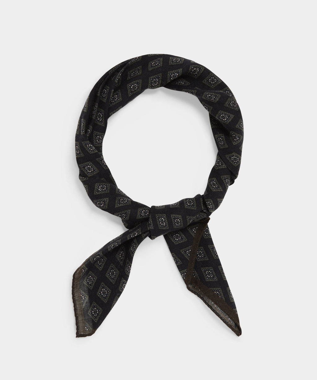 Italian Wool Diamond Neckerchief