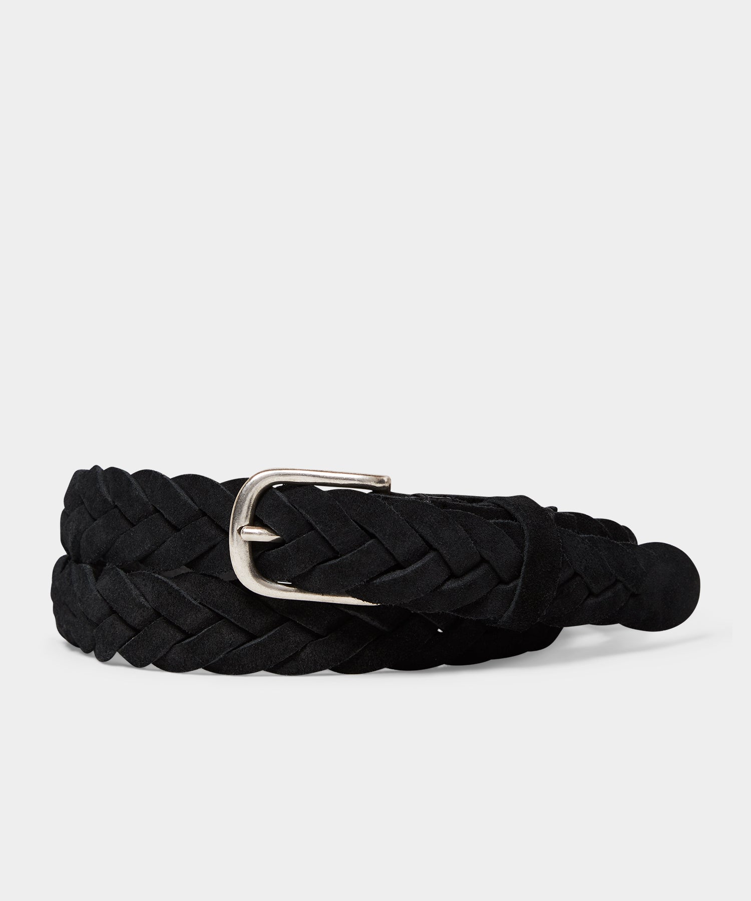 Italian Suede Braided Belt