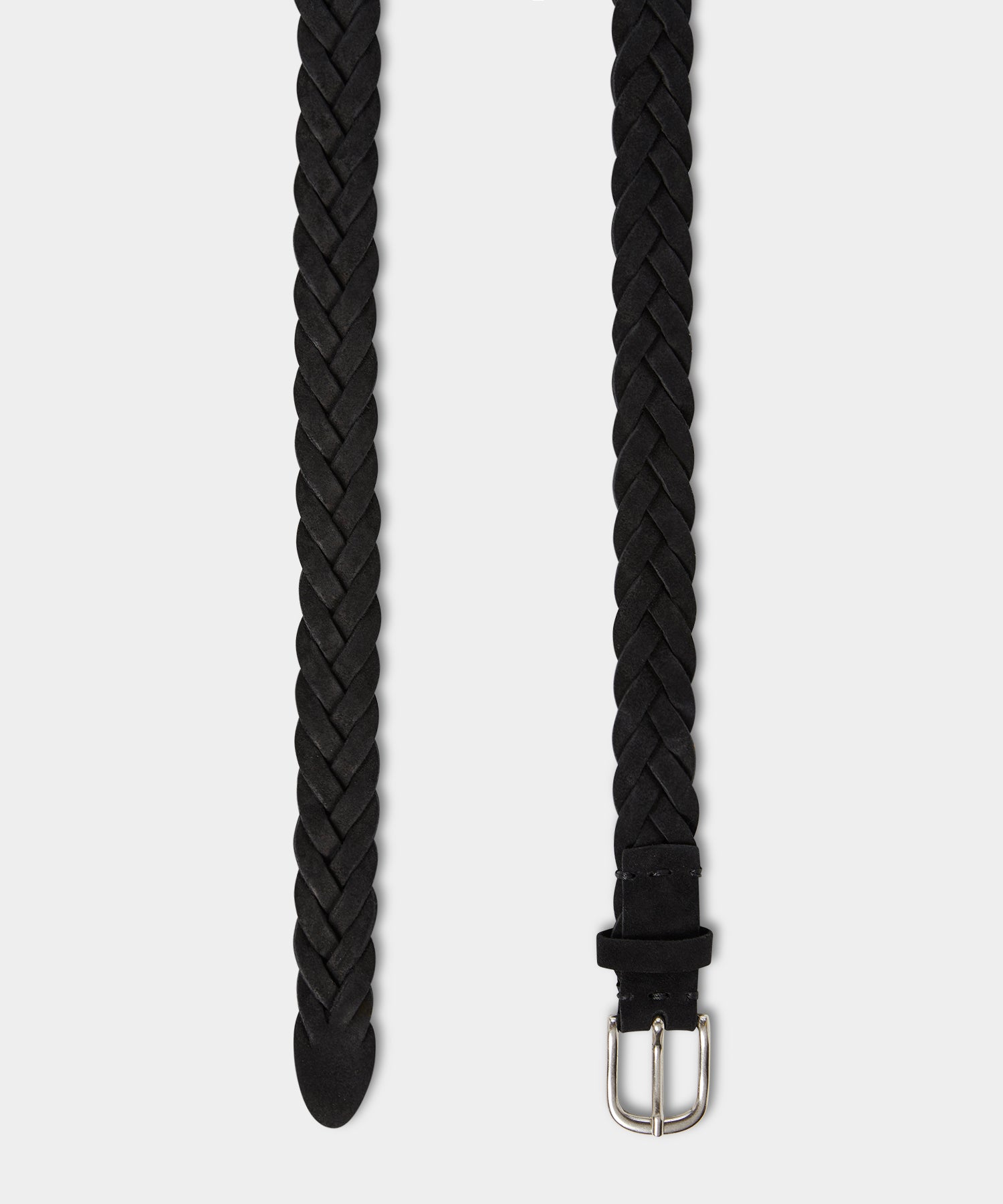 Italian Suede Braided Belt