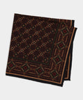 Tile Pocket Square in Red