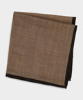 Italian Tipped Wool Pocket Square