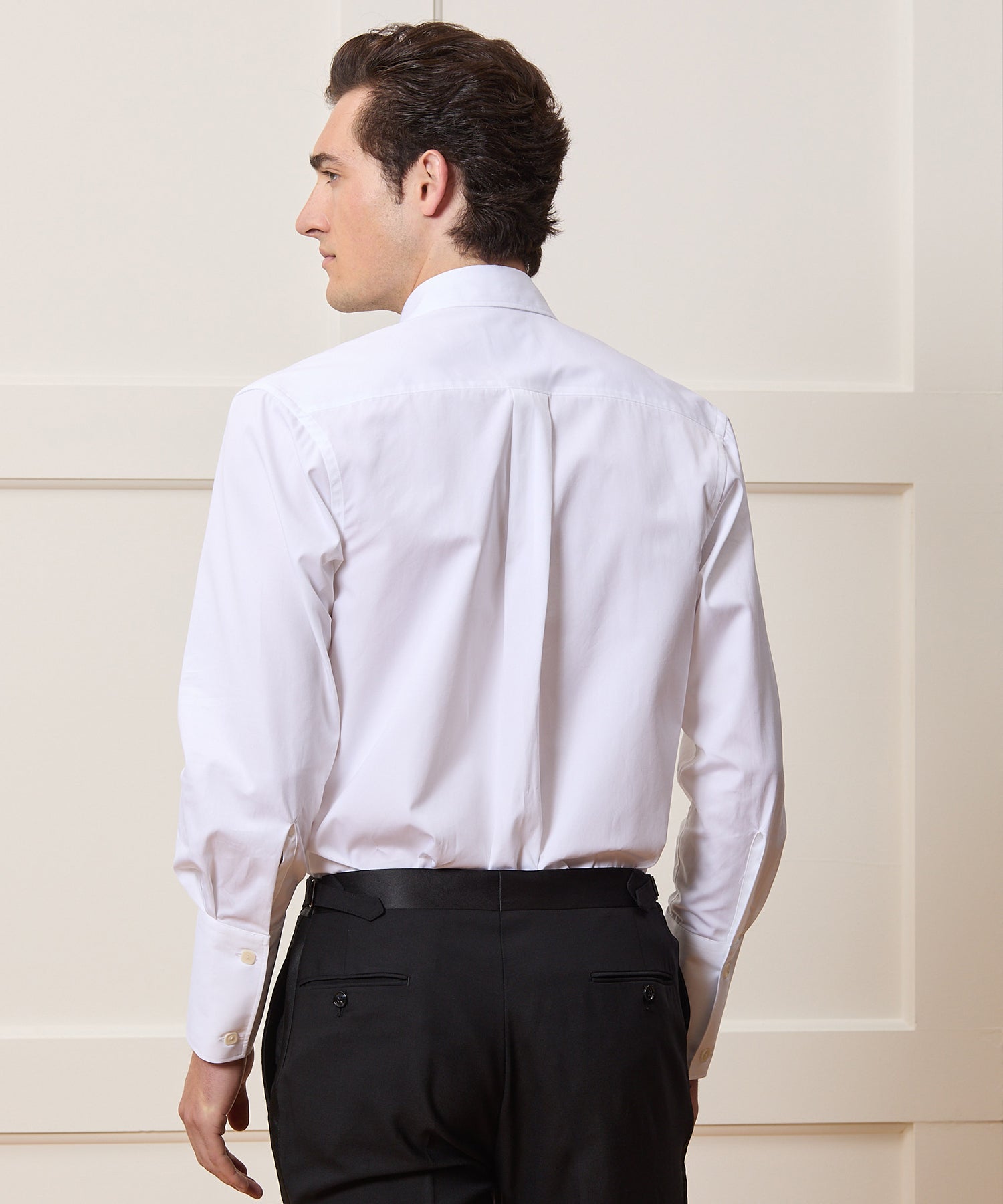 Armando Cabral Pleat Bib Tuxedo Shirt