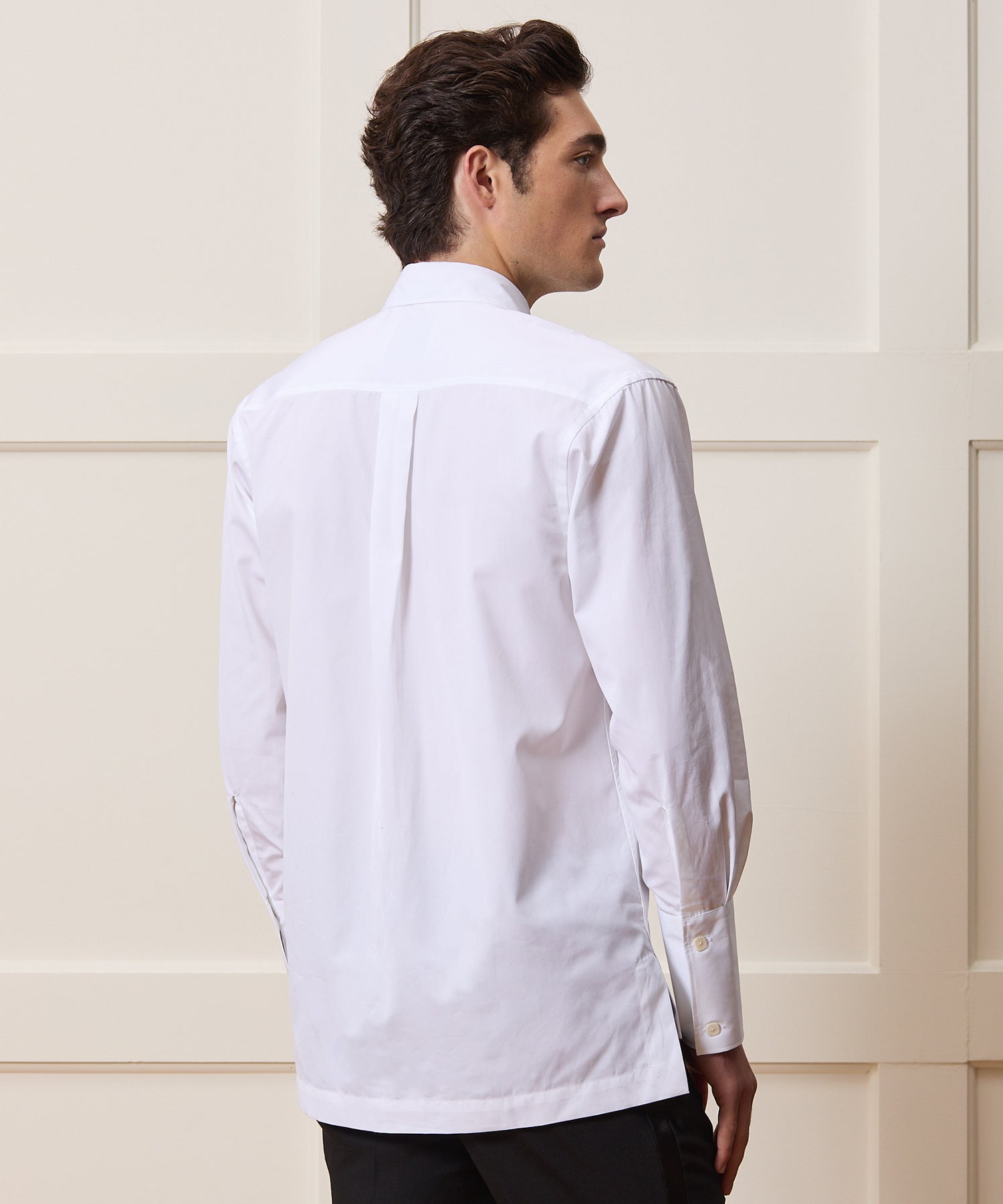 Armando Cabral Pleat Bib Tuxedo Shirt