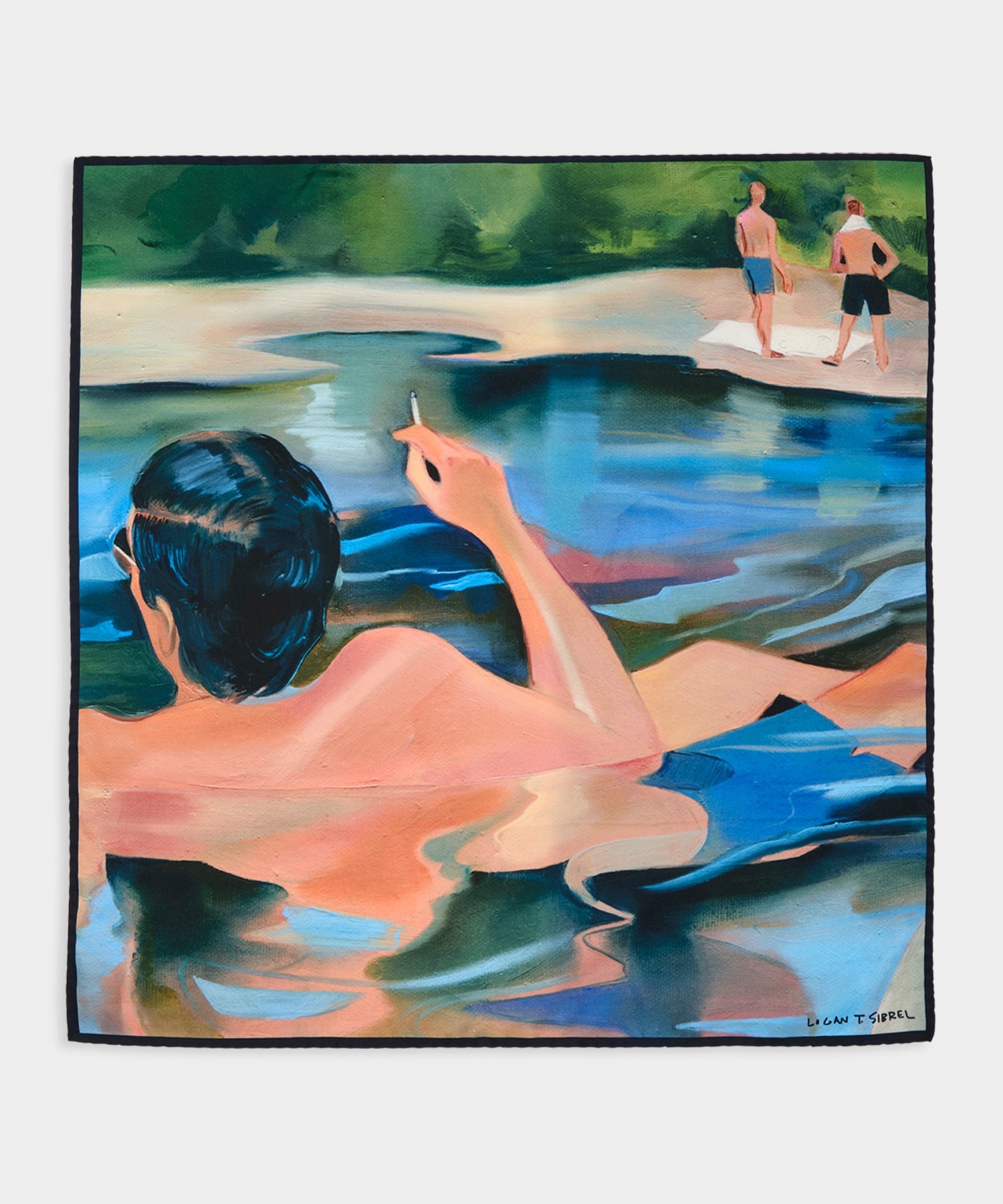 Artist Series: Logan T. Sibrel Silk Scarf