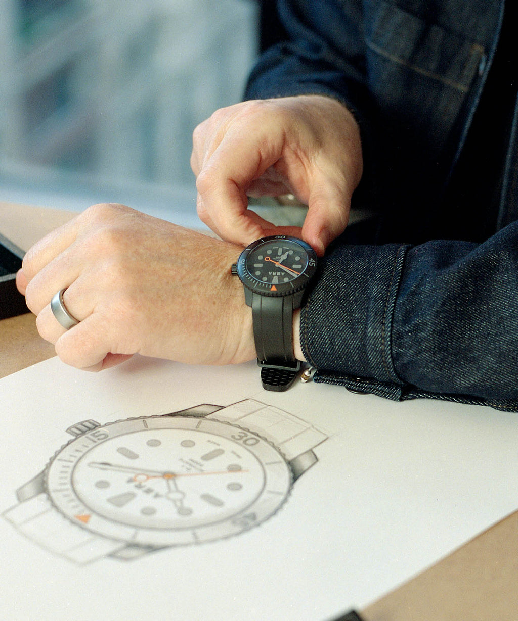 Todd Snyder X AERA D-1 Diver Watch