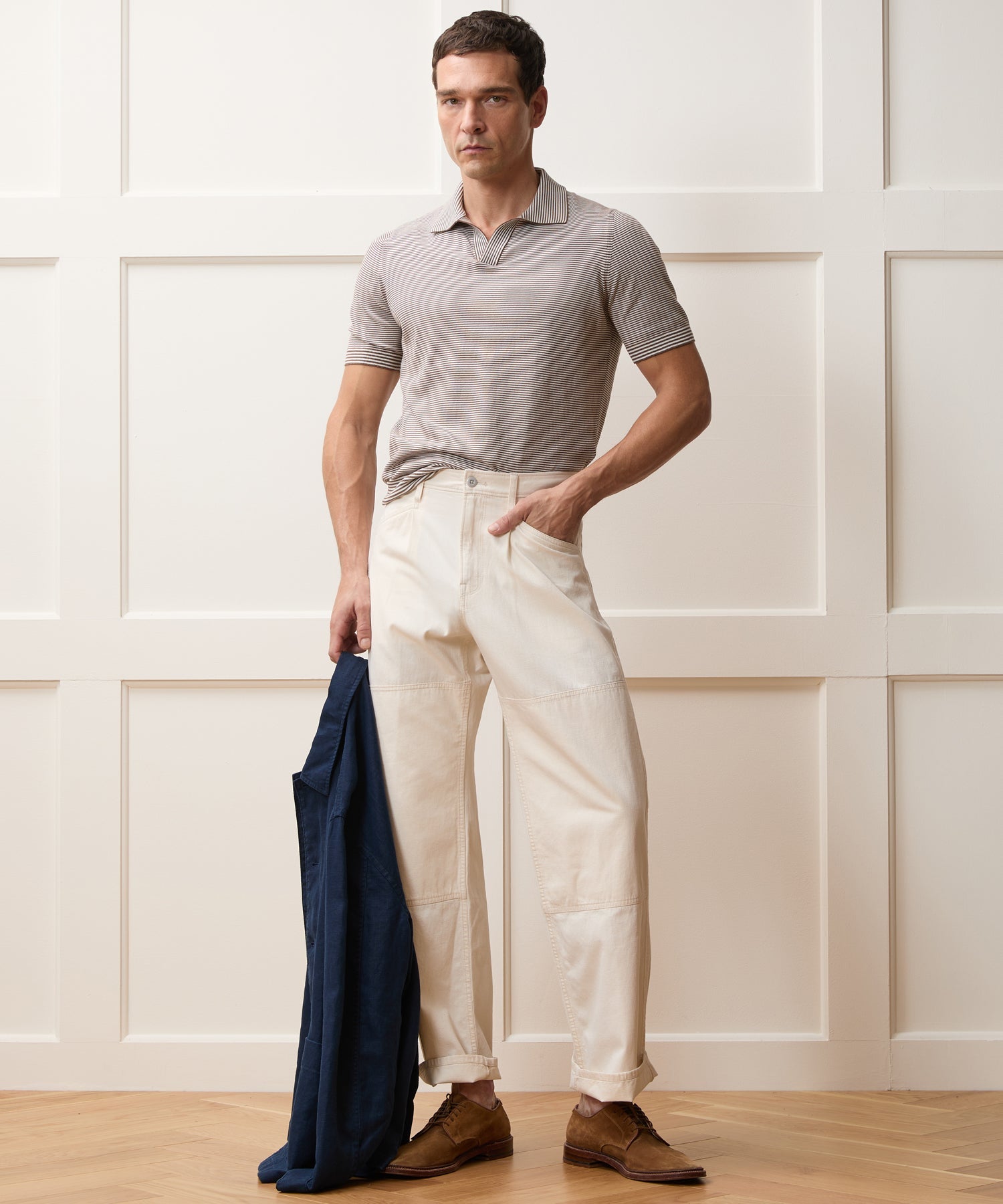 Italian Cotton Montauk Sweater Polo