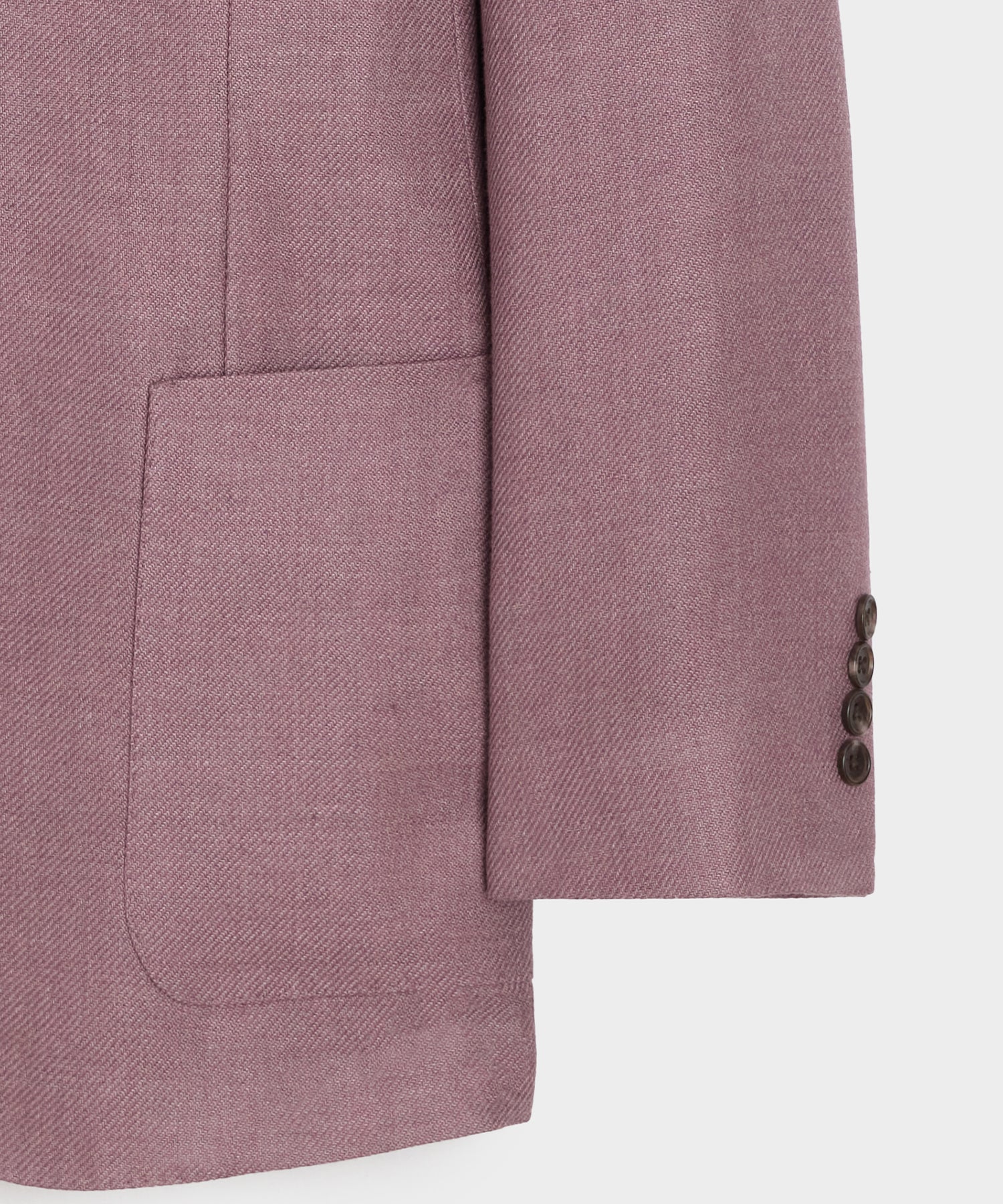 Italian Linen-Wool Single-Breasted Wythe Jacket