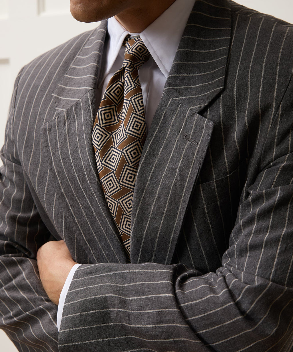 Italian Silk Maze Tie