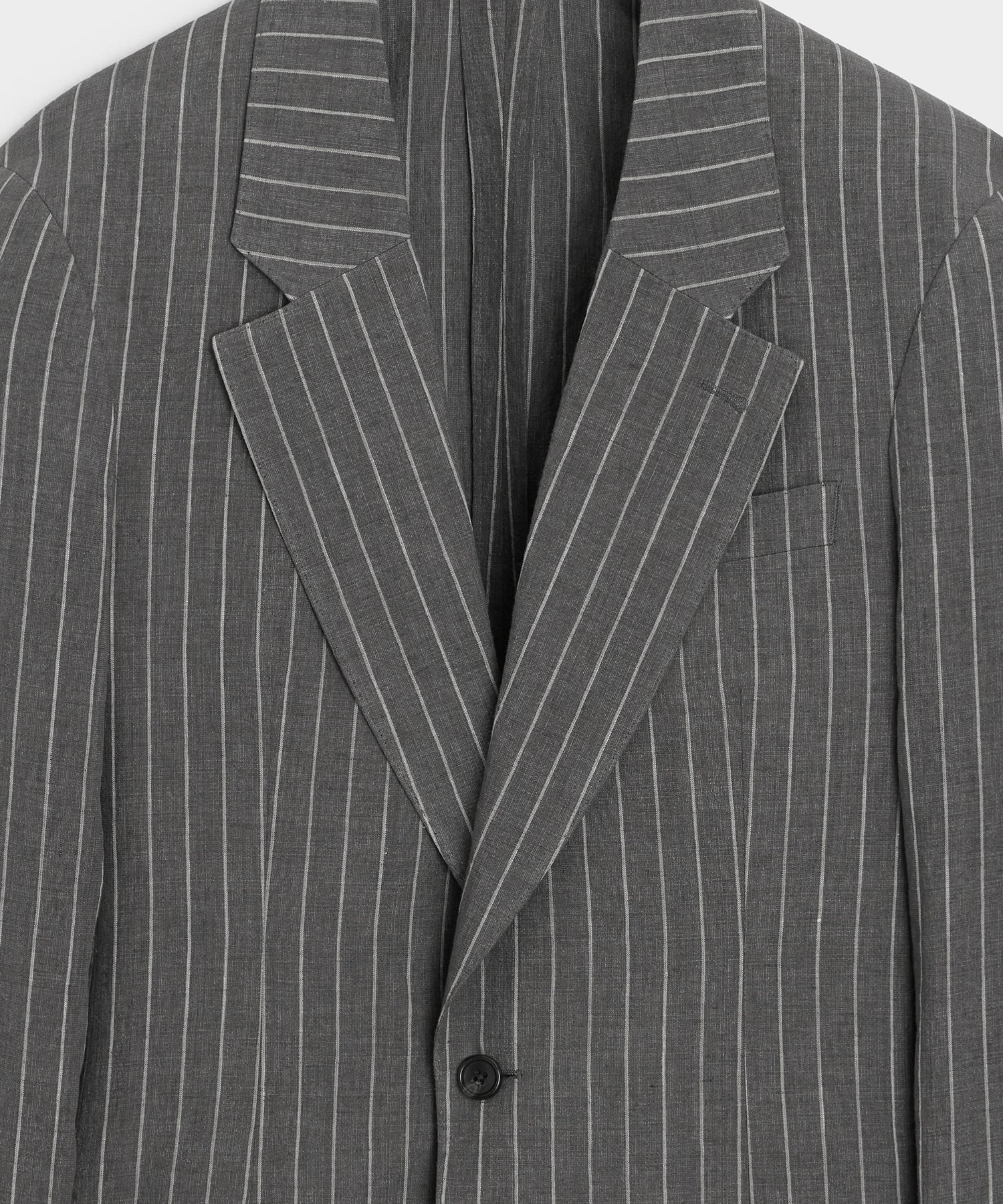 Italian Linen-Cotton Single-Breasted Wythe Jacket
