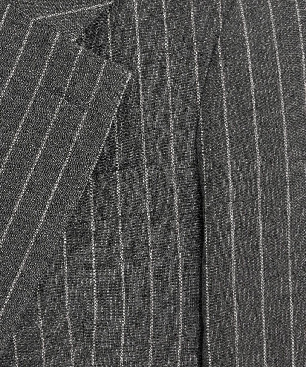 Italian Linen-Cotton Single-Breasted Wythe Jacket