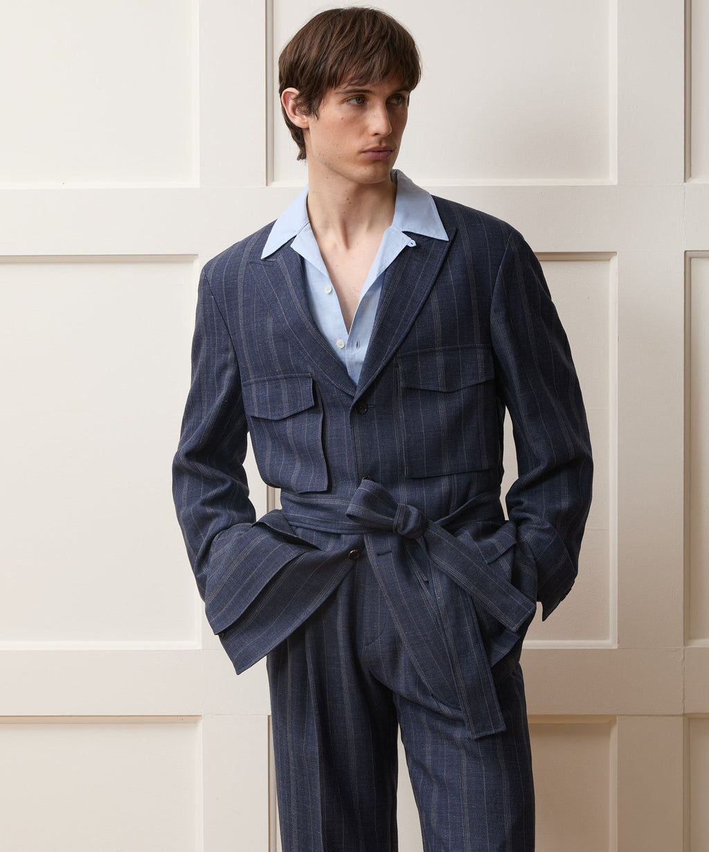 Italian Wool-Linen Cartographer's Jacket