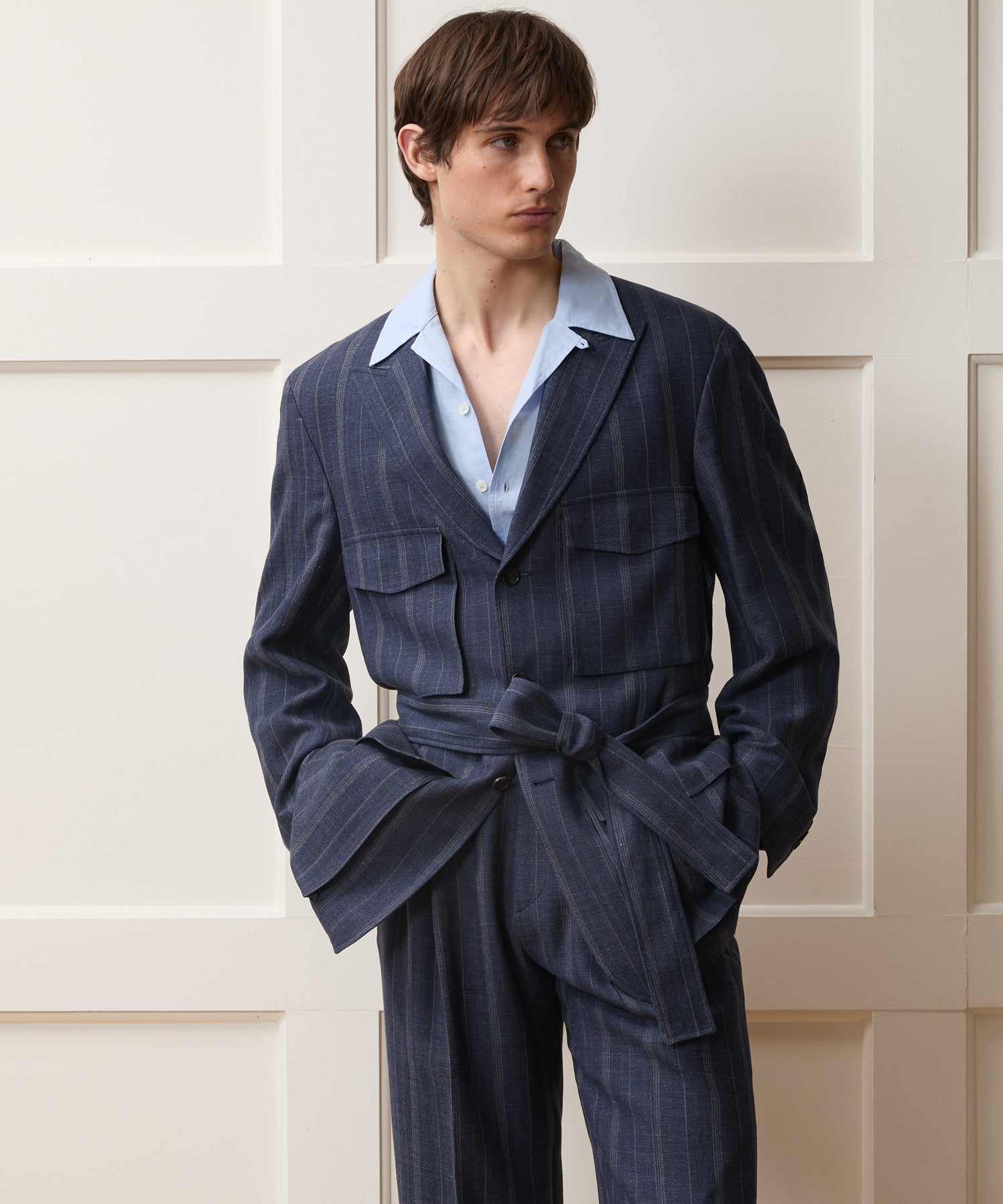 Italian Wool-Linen Cartographer's Jacket