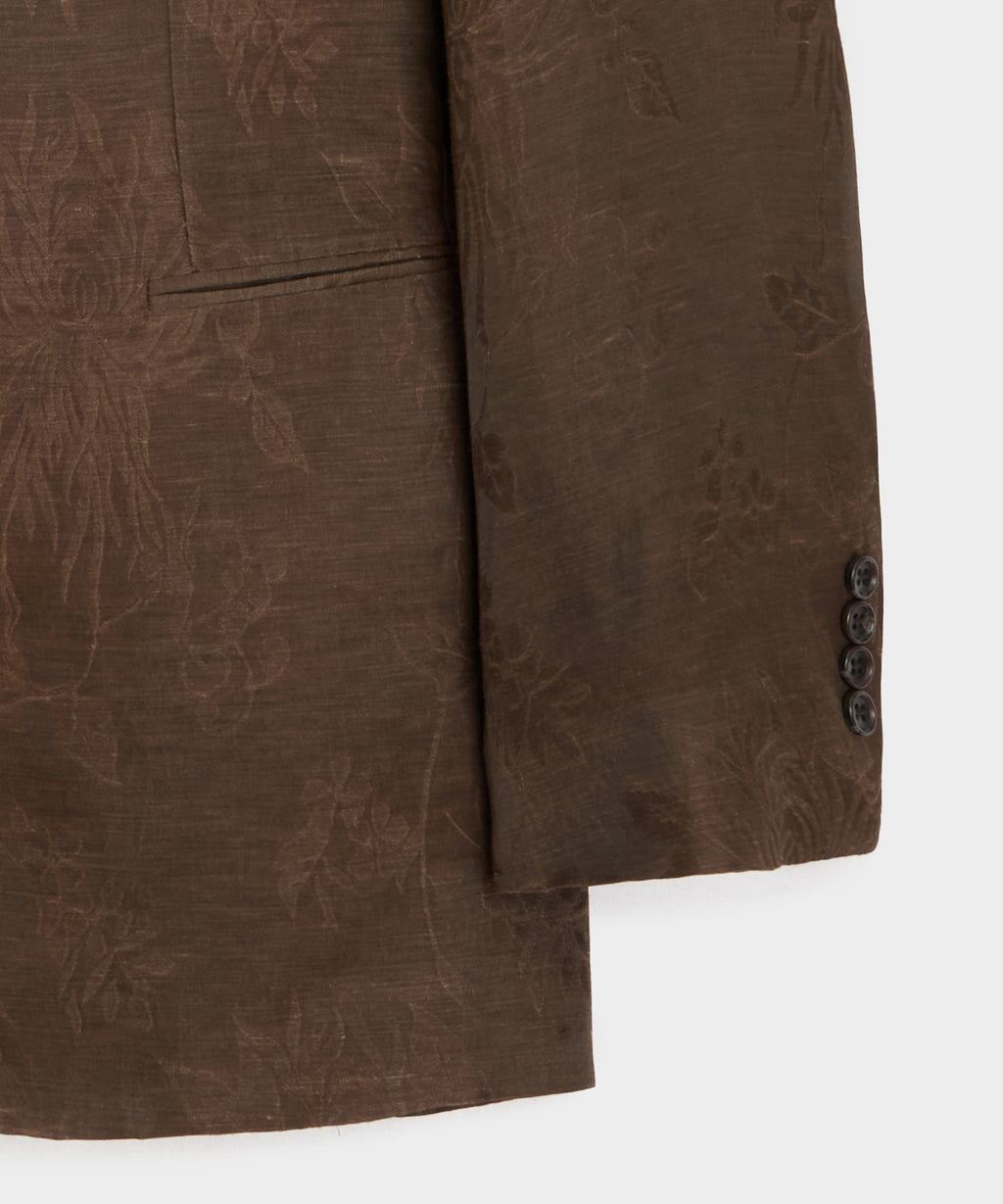 Italian Linen-Cupro Dayshawl Jacket