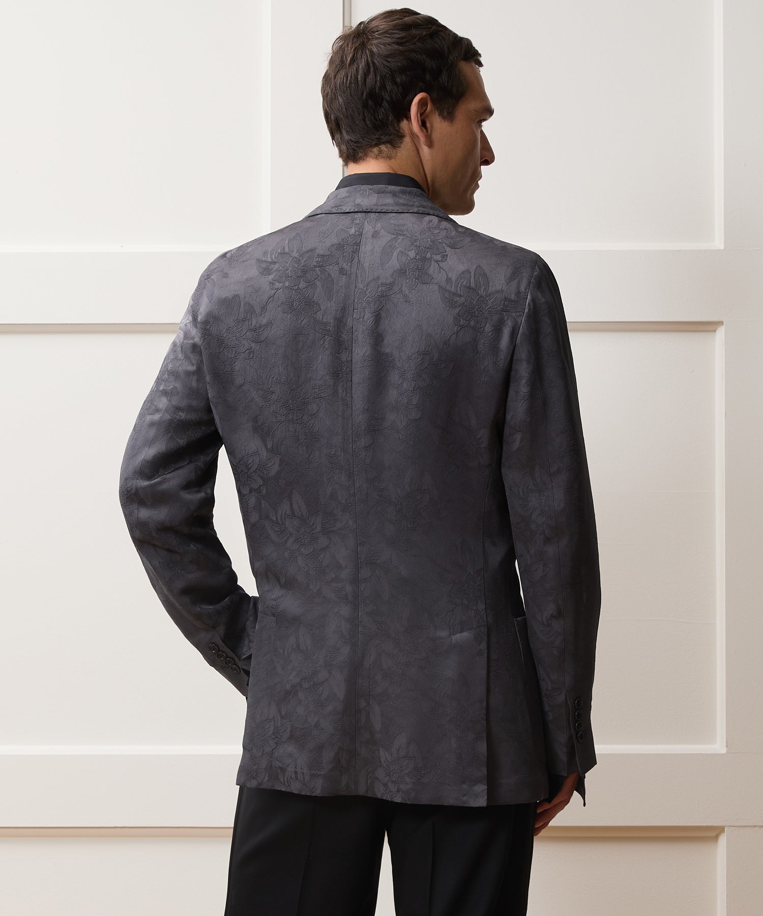 Italian Floral Jacquard Sport Coat