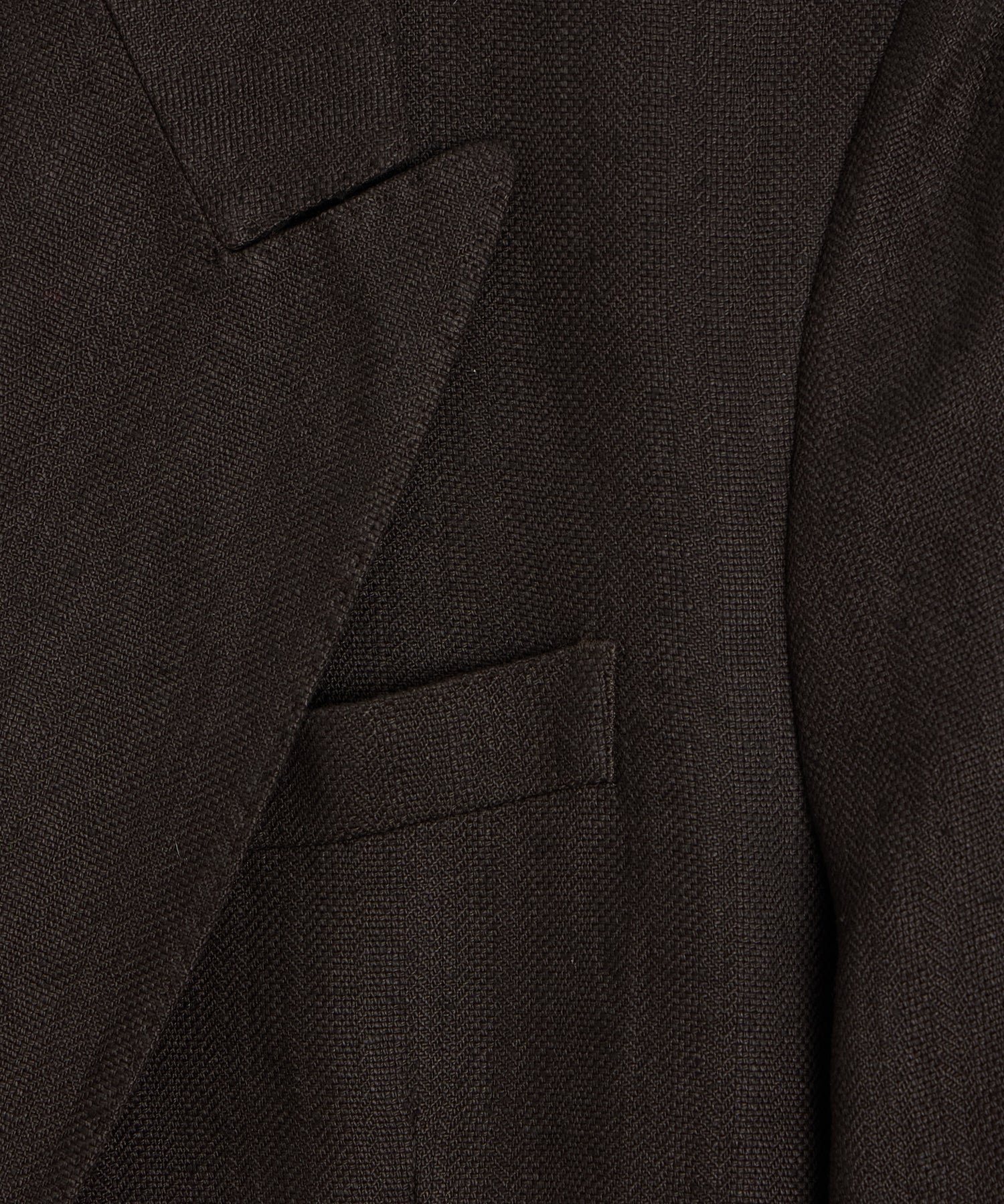 Italian Linen Herringbone Wythe Jacket
