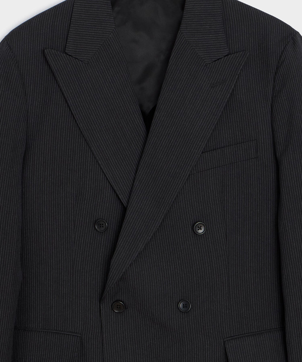 Italian Striped Linen Wythe Jacket