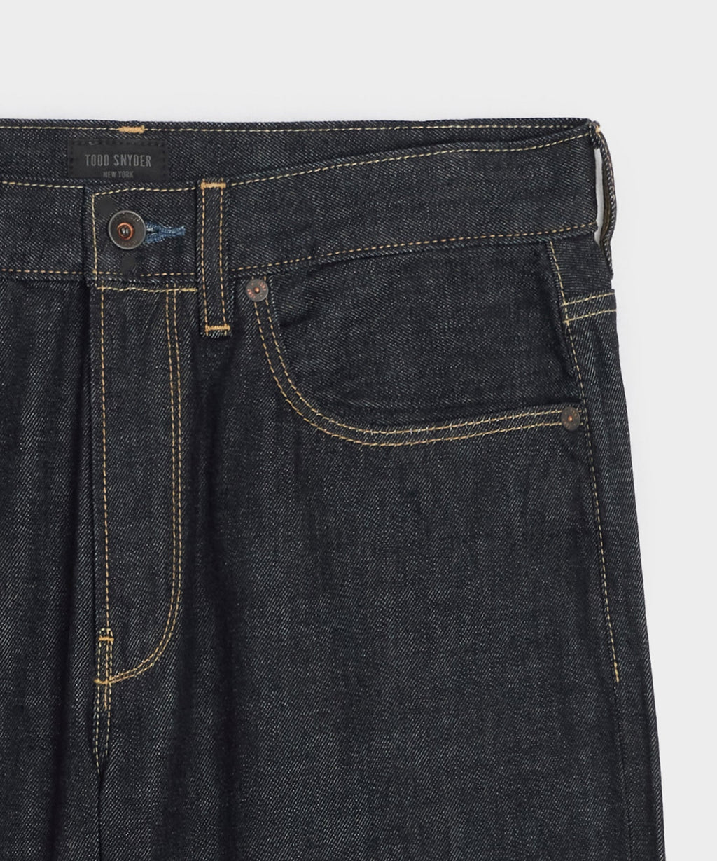 Relaxed Summerweight Jean in Rinsed Indigo