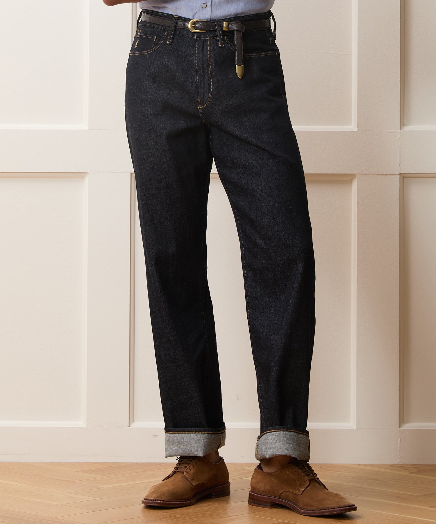 Relaxed Summerweight Jean in Rinsed Indigo
