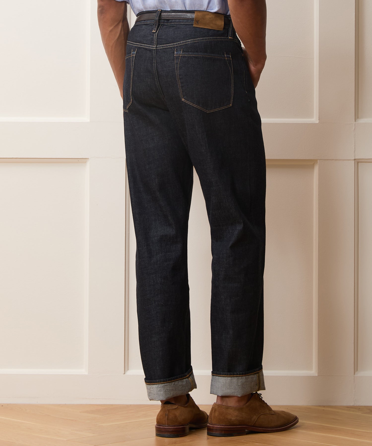 Relaxed Summerweight Jean in Rinsed Indigo