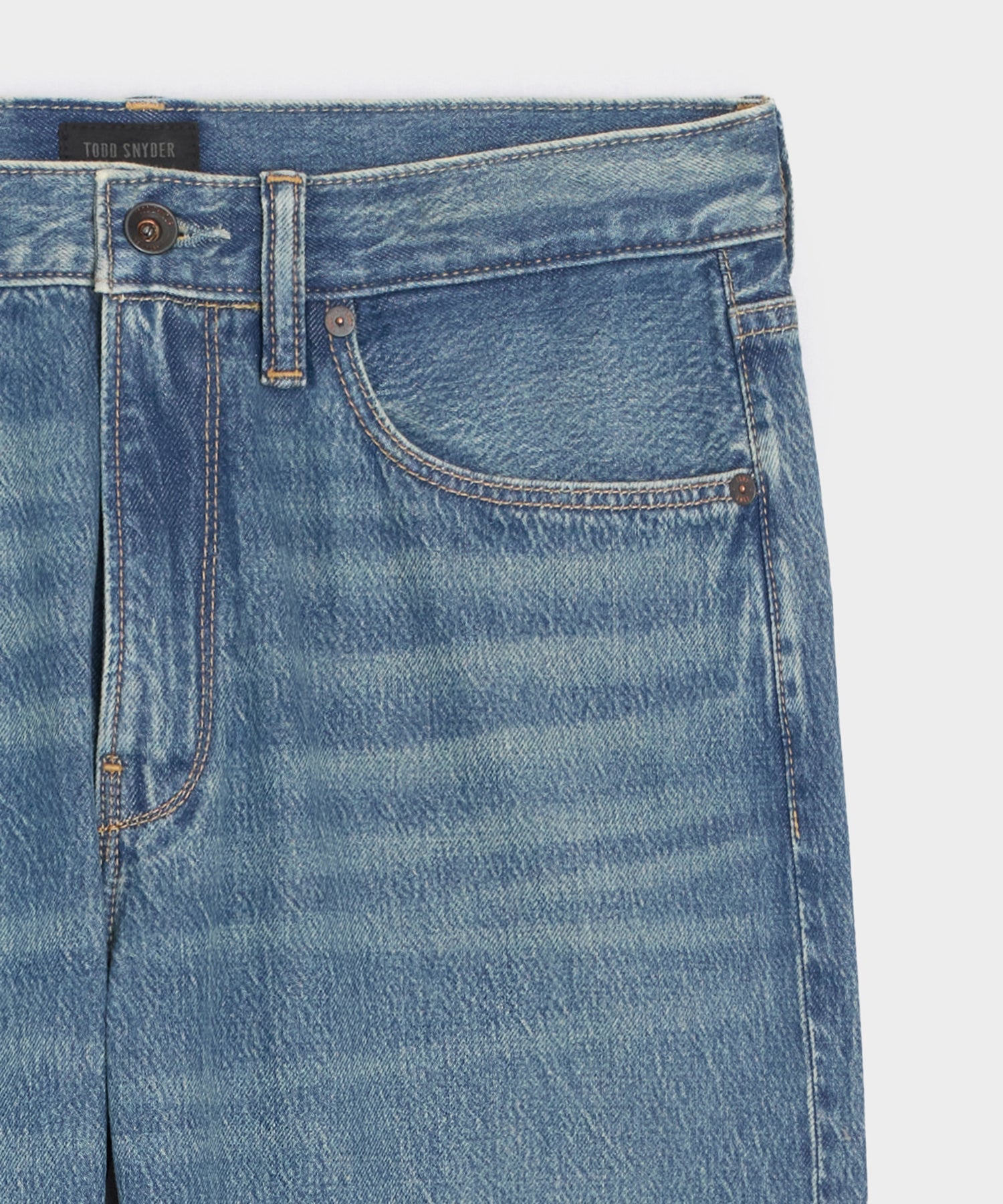 Relaxed Summerweight Jean in Medium Indigo