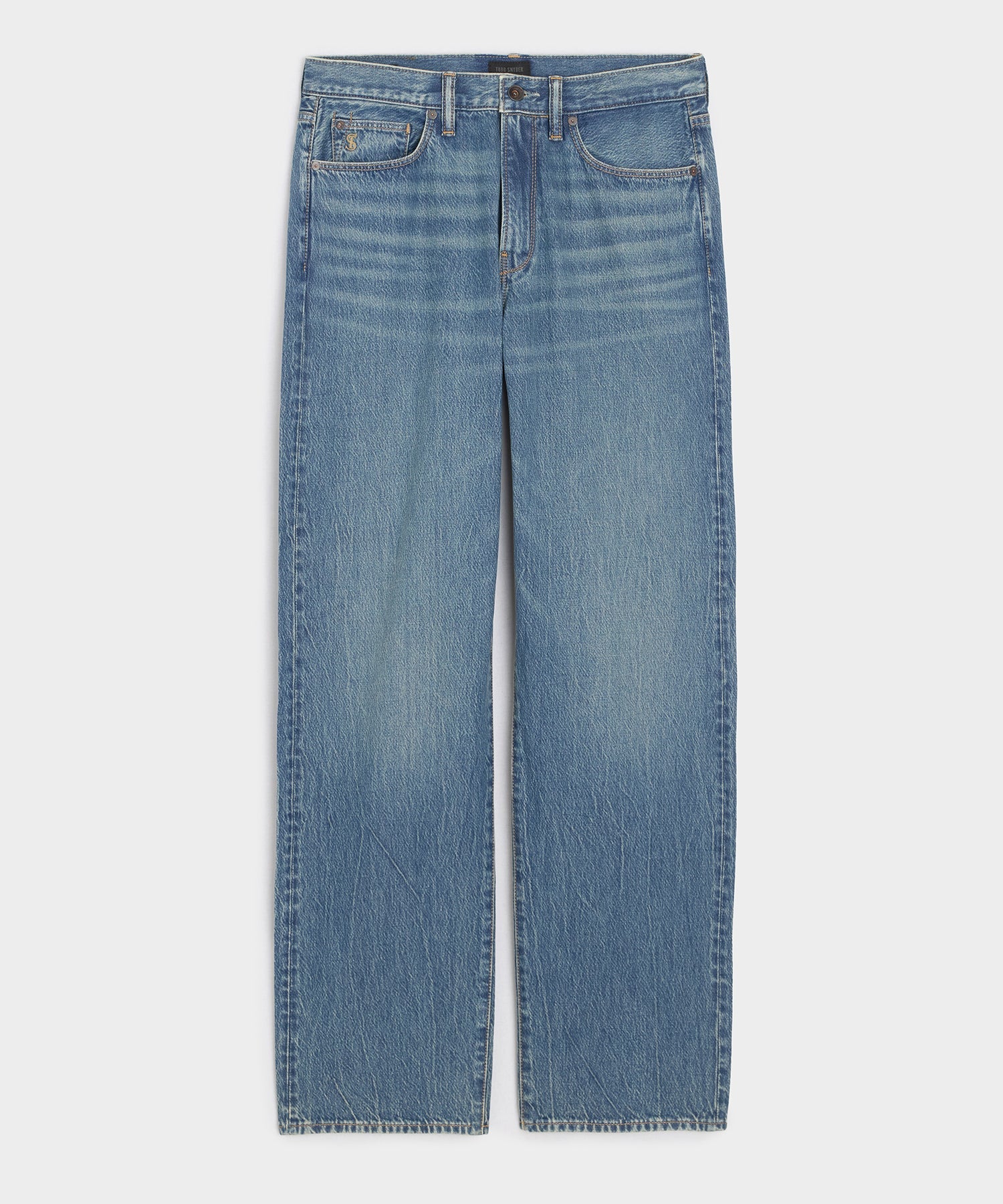 Relaxed Summerweight Jean in Medium Indigo