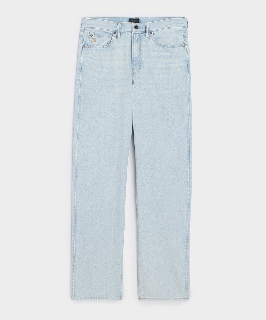 Relaxed Summerweight Jean in Bleachout