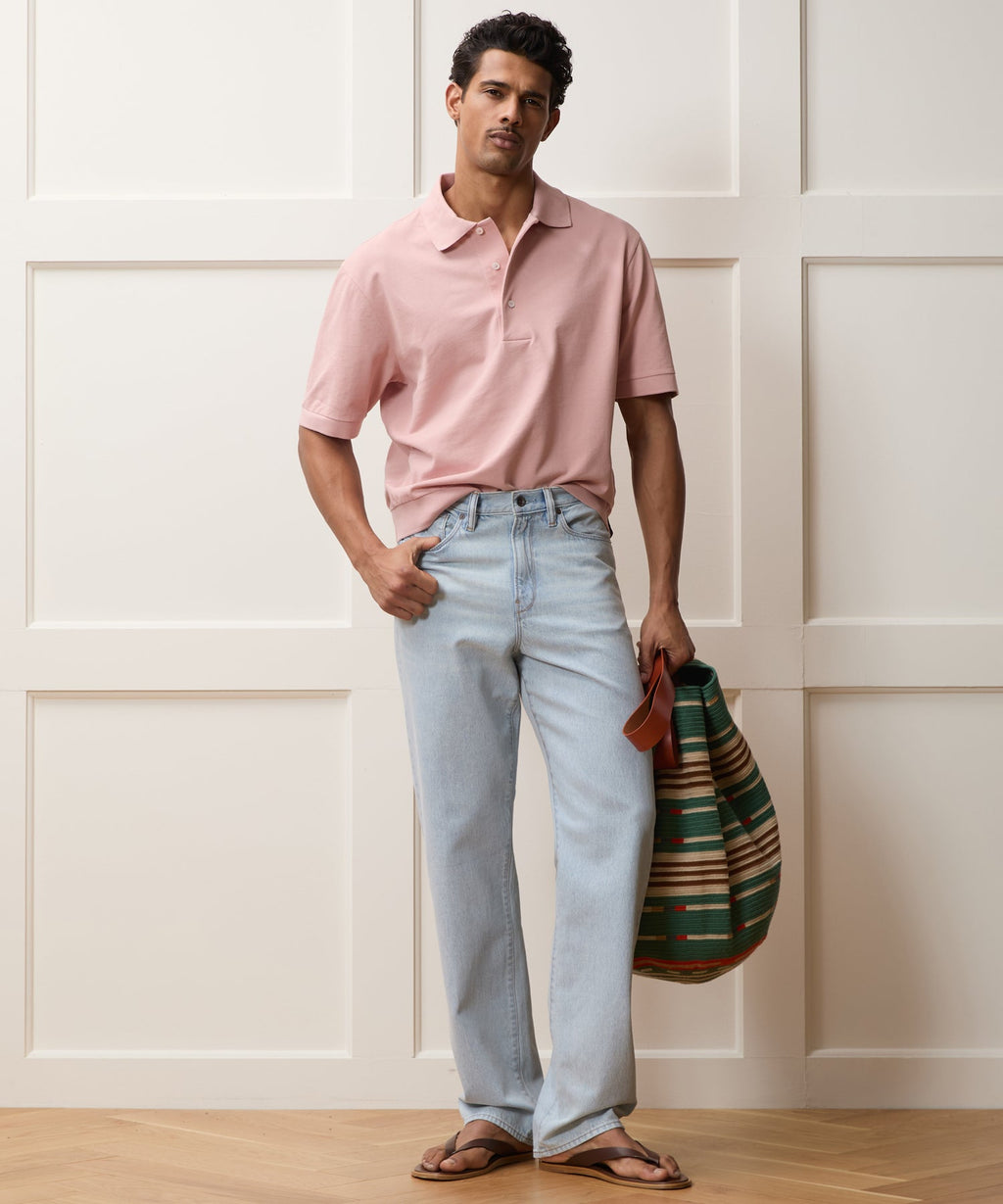 Relaxed Summerweight Jean in Bleachout