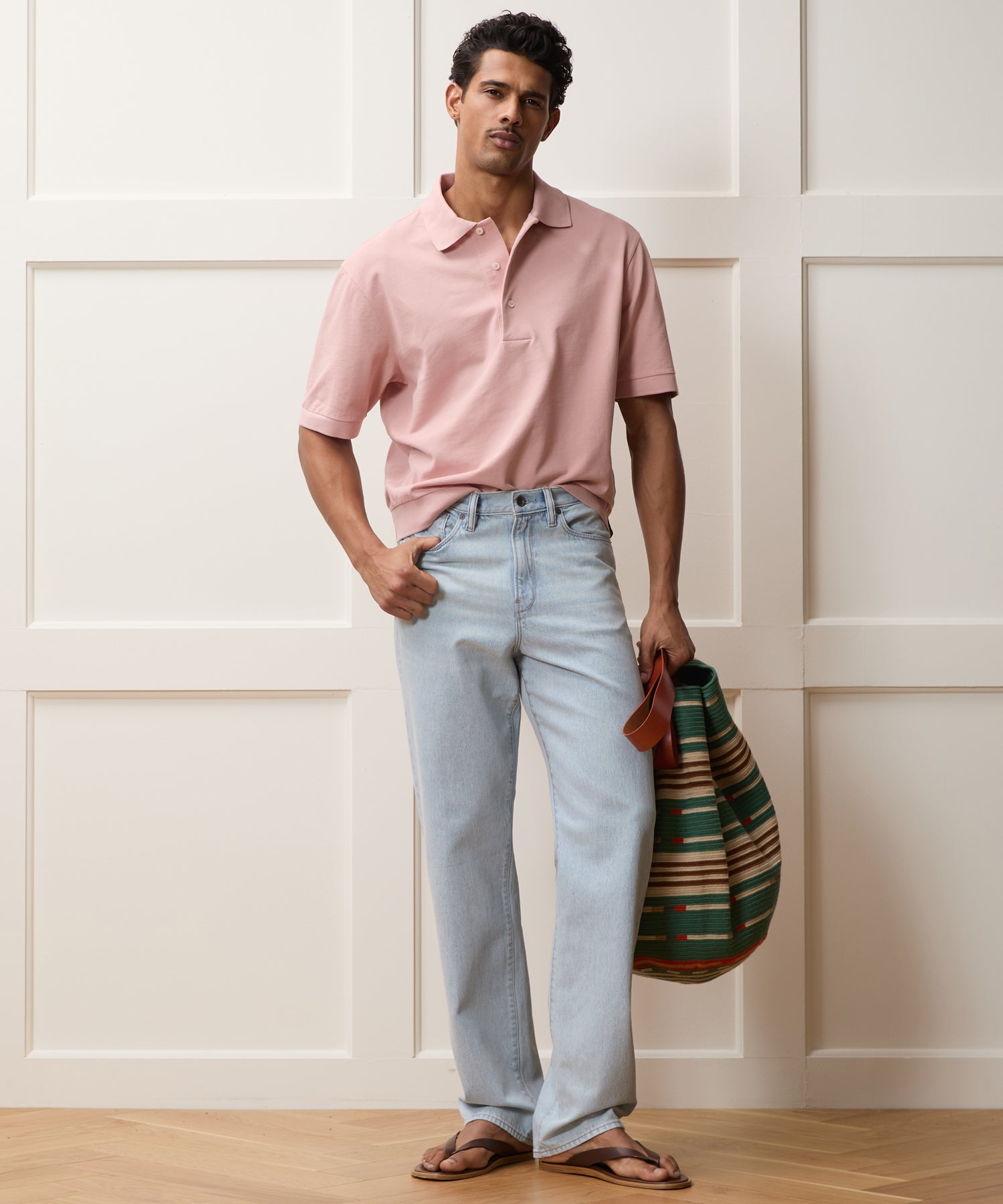 Relaxed Summerweight Jean in Bleachout