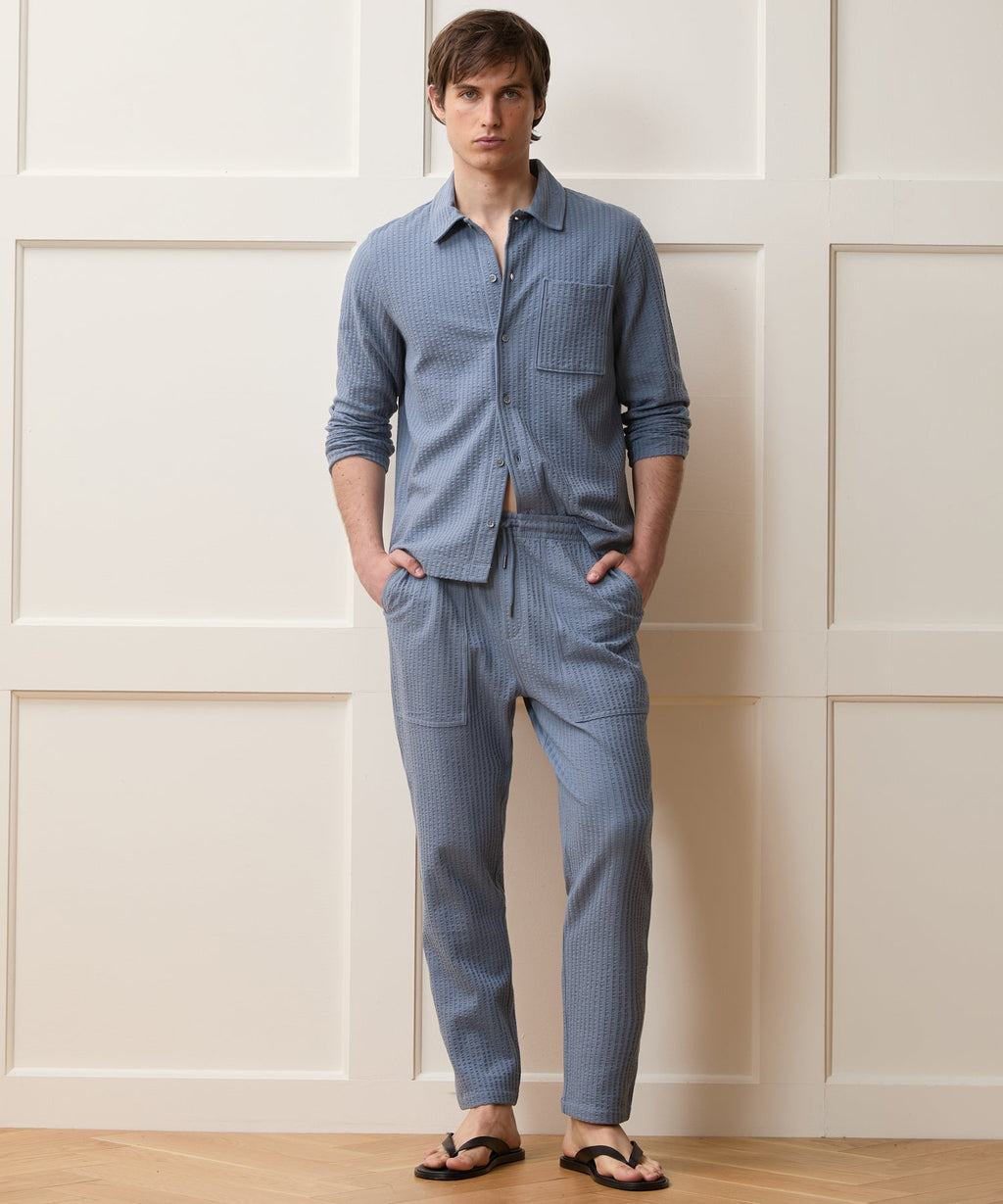 Knit Seersucker Pant